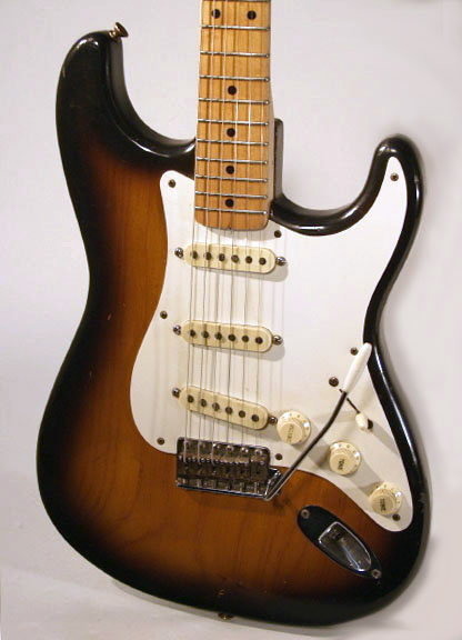 Fender Stratocaster Solid Body Electric Guitar (1955)