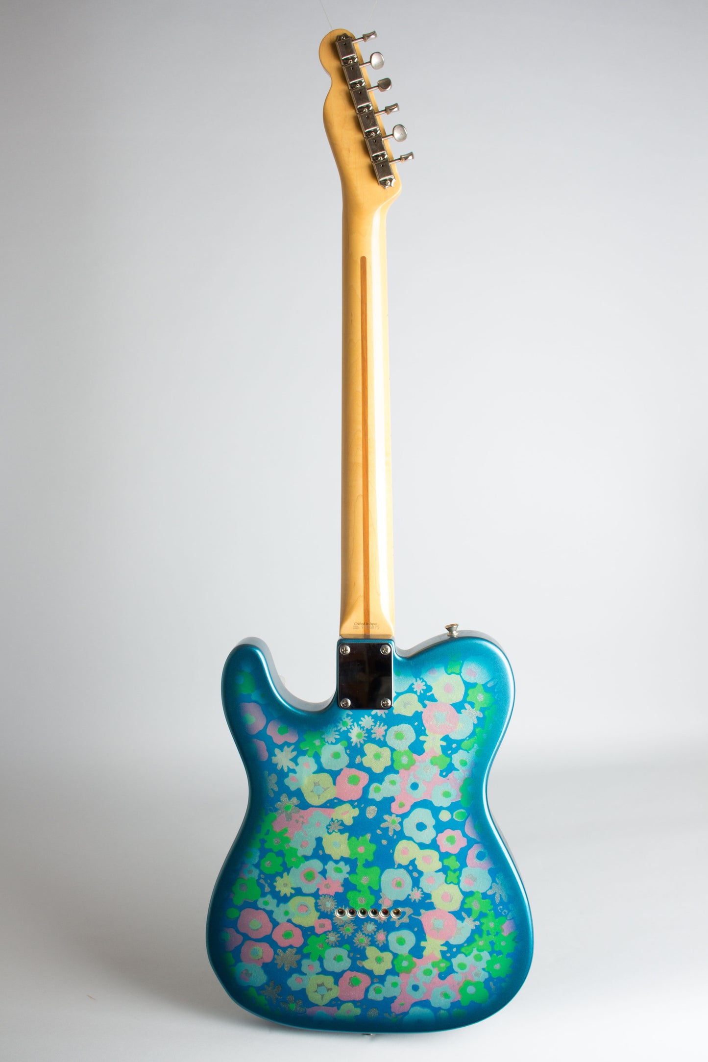 Fender Blue Floral Telecaster Solid Body Electric Guitar (2000)
