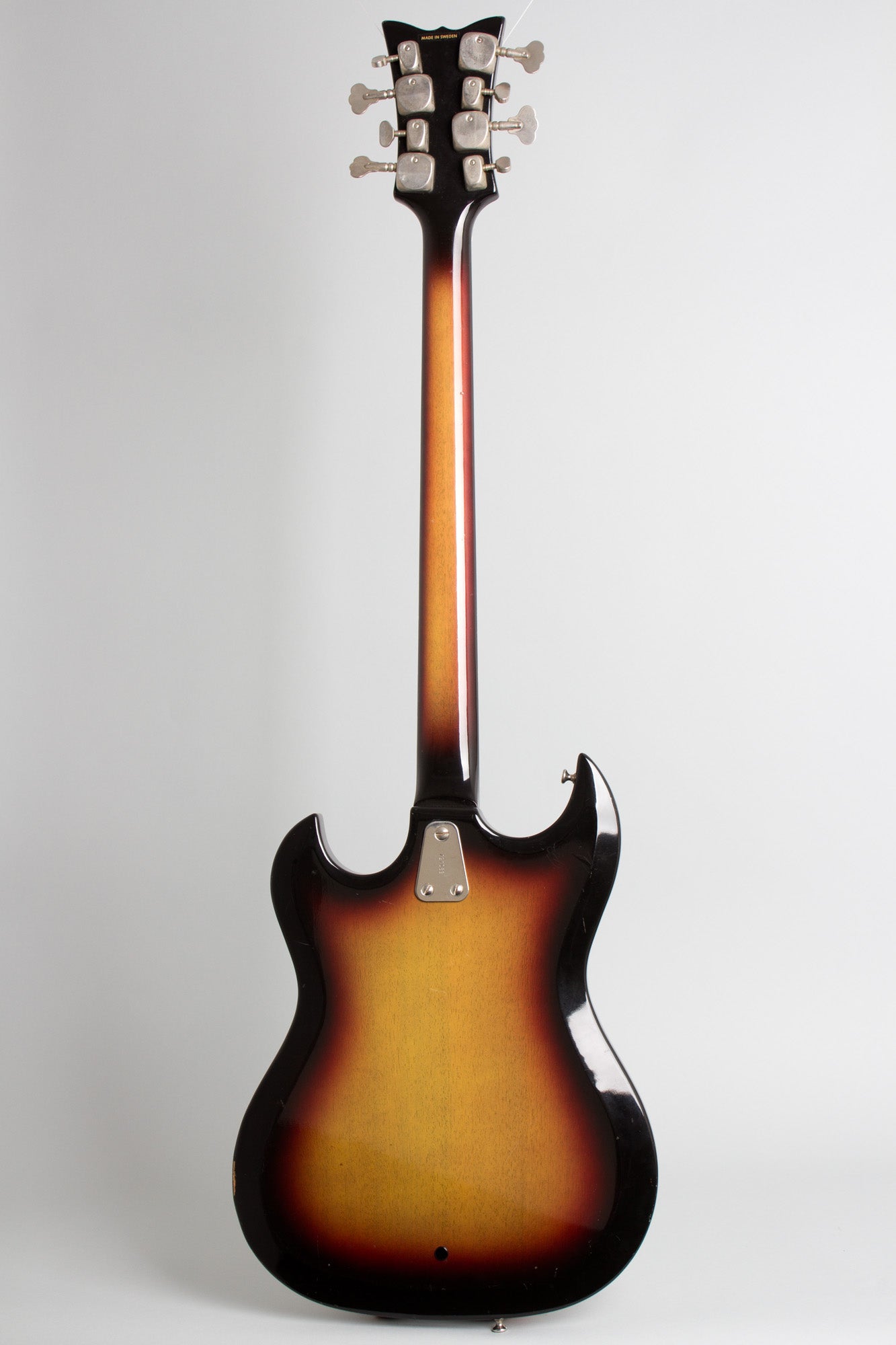 Hagstrom H-8 8-String Bass Solid Body Electric Bass Guitar (1968)