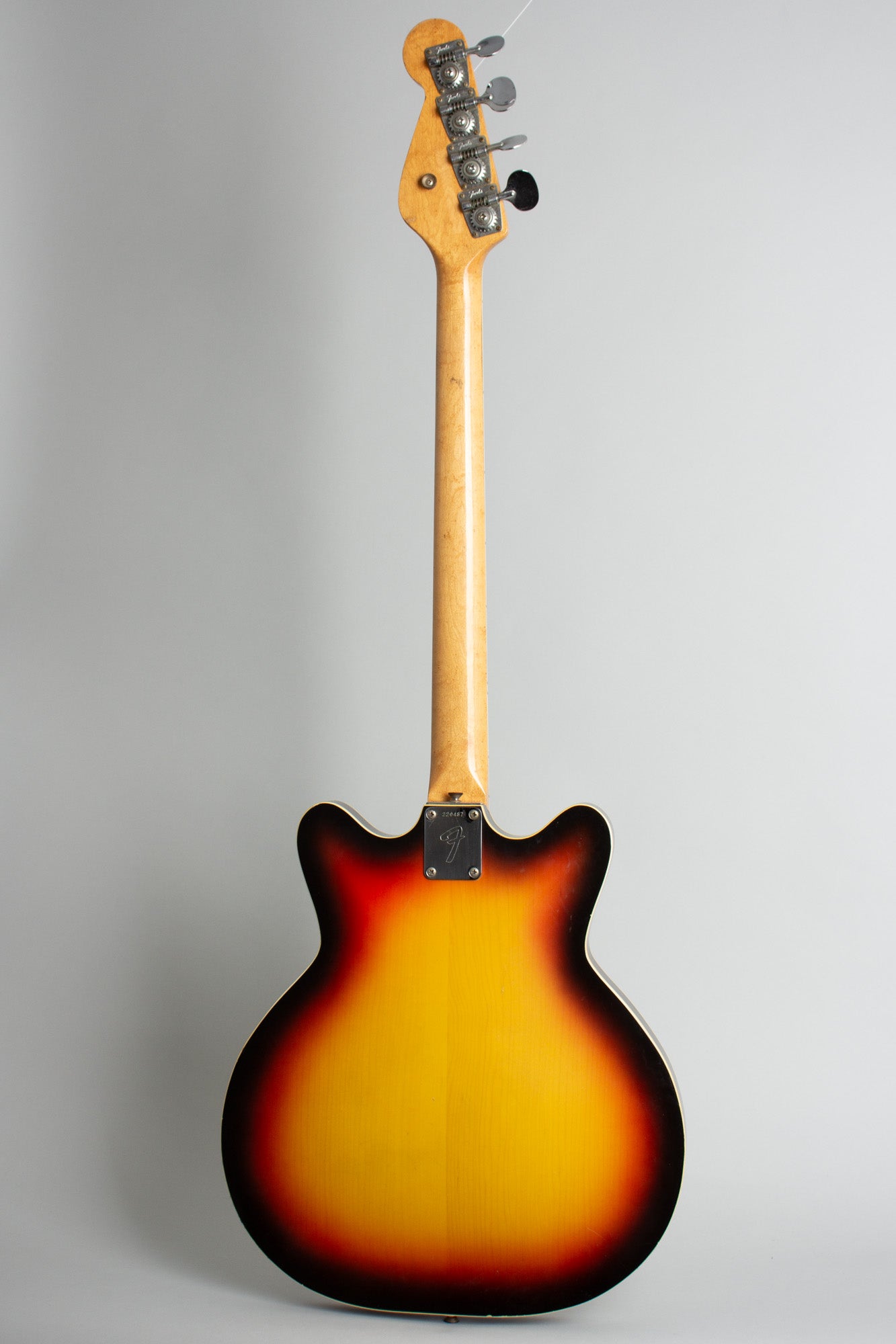 Fender Coronado Bass II Hollow Body Electric Bass Guitar (1967)
