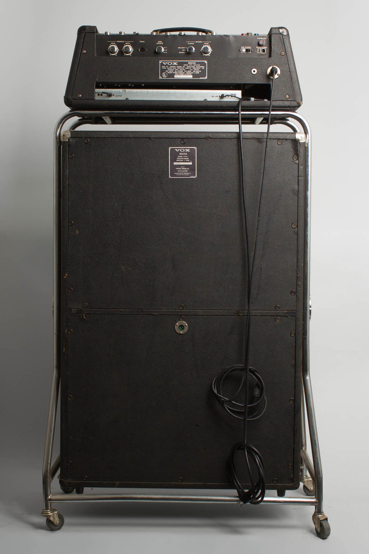 Vox Beatle/Super Beatle Solid State *LOCAL PICKUP ONLY* Head and Cabinet Amplifier (1967)