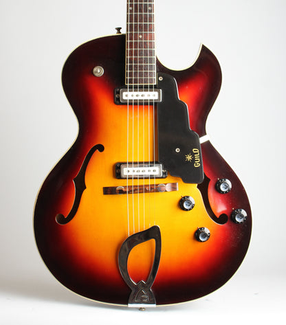 Guild T-100D Thinline Hollow Body Electric Guitar (1966)