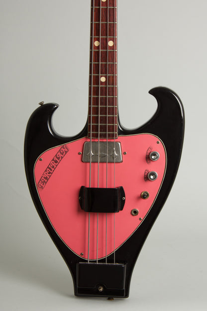 Wandre Etrurian II Solid Body Electric Bass Guitar (1965)