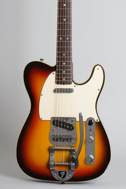 Fender Telecaster Custom with Bigsby Solid Body Electric Guitar (1969)