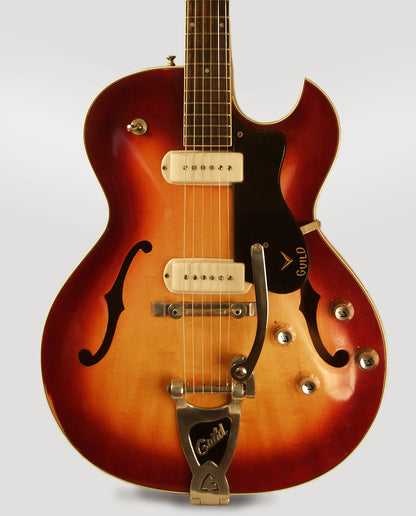 Guild T-100D Thinline Hollow Body Electric Guitar (1963)