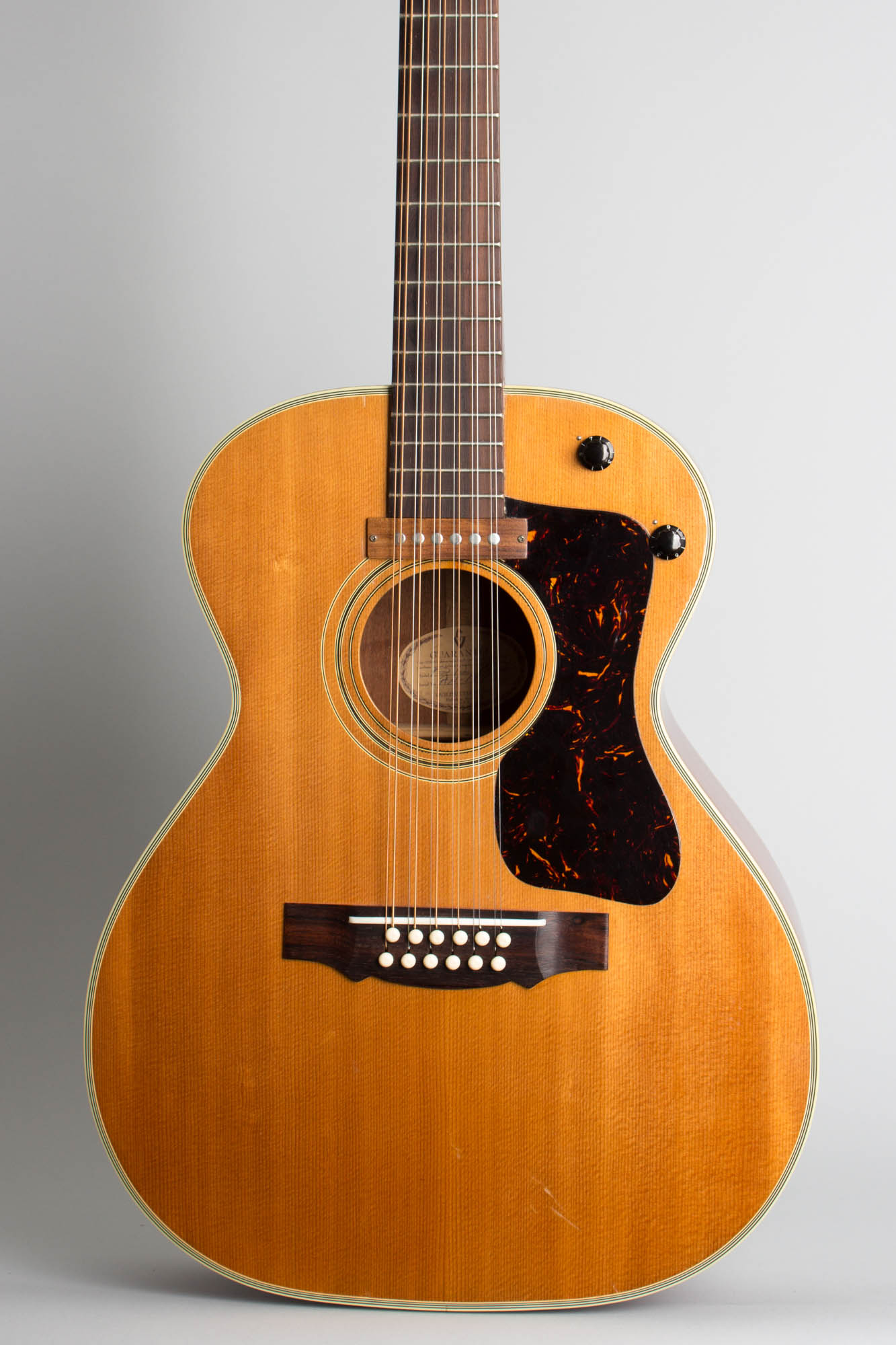 Guild F-212E 12 String Flat Top Acoustic-Electric Guitar (1968)