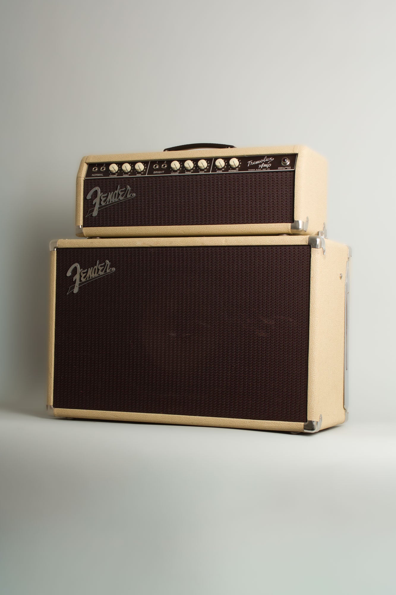 Fender Tremolux 6G9-A Piggyback Tube Amplifier (1962)