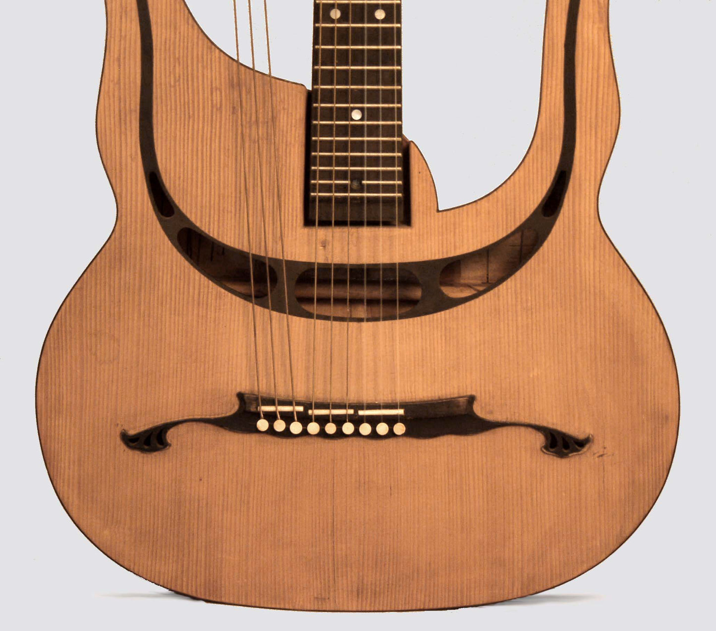 Luigi Mozzani Chitarra-Lyra Lyre Harp Guitar (1910)