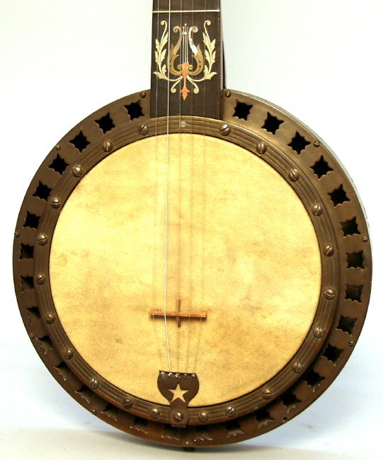 Buckbee Dobson style closed back 5 String Banjo (1880's)