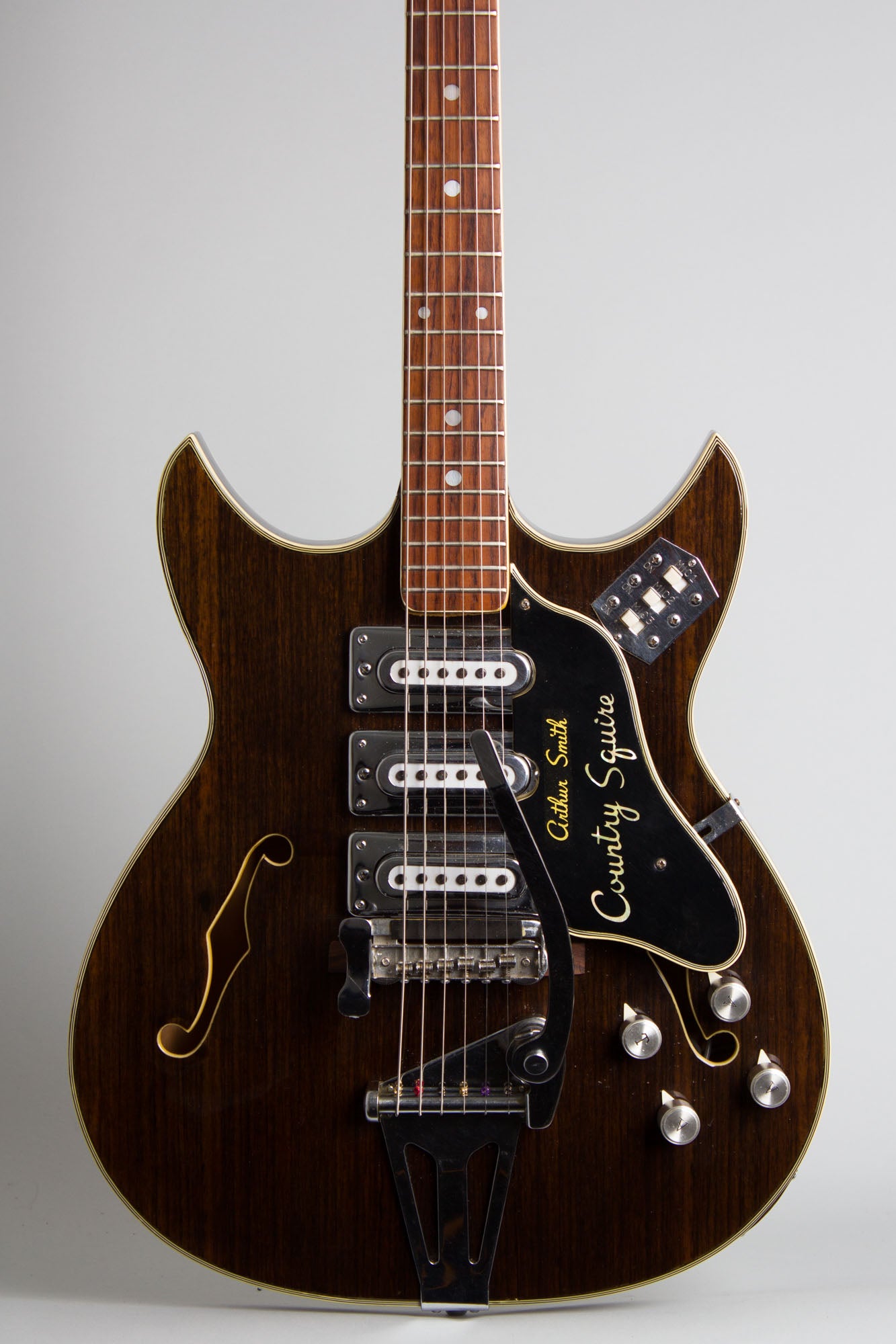Merlin Arthur Smith Country Squire Thinline Hollow Body Electric Guitar (1967)