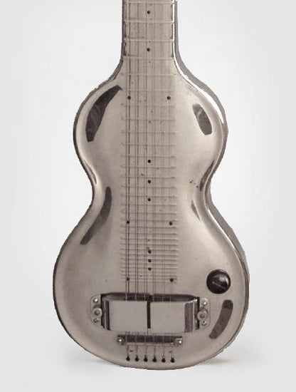 Rickenbacker Silver Hawaiian Lap Steel Electric Guitar (1937)