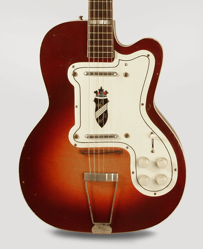 Kay Silvertone Thin Twin Model 1369L Semi-Hollow Body Electric Guitar (1957)