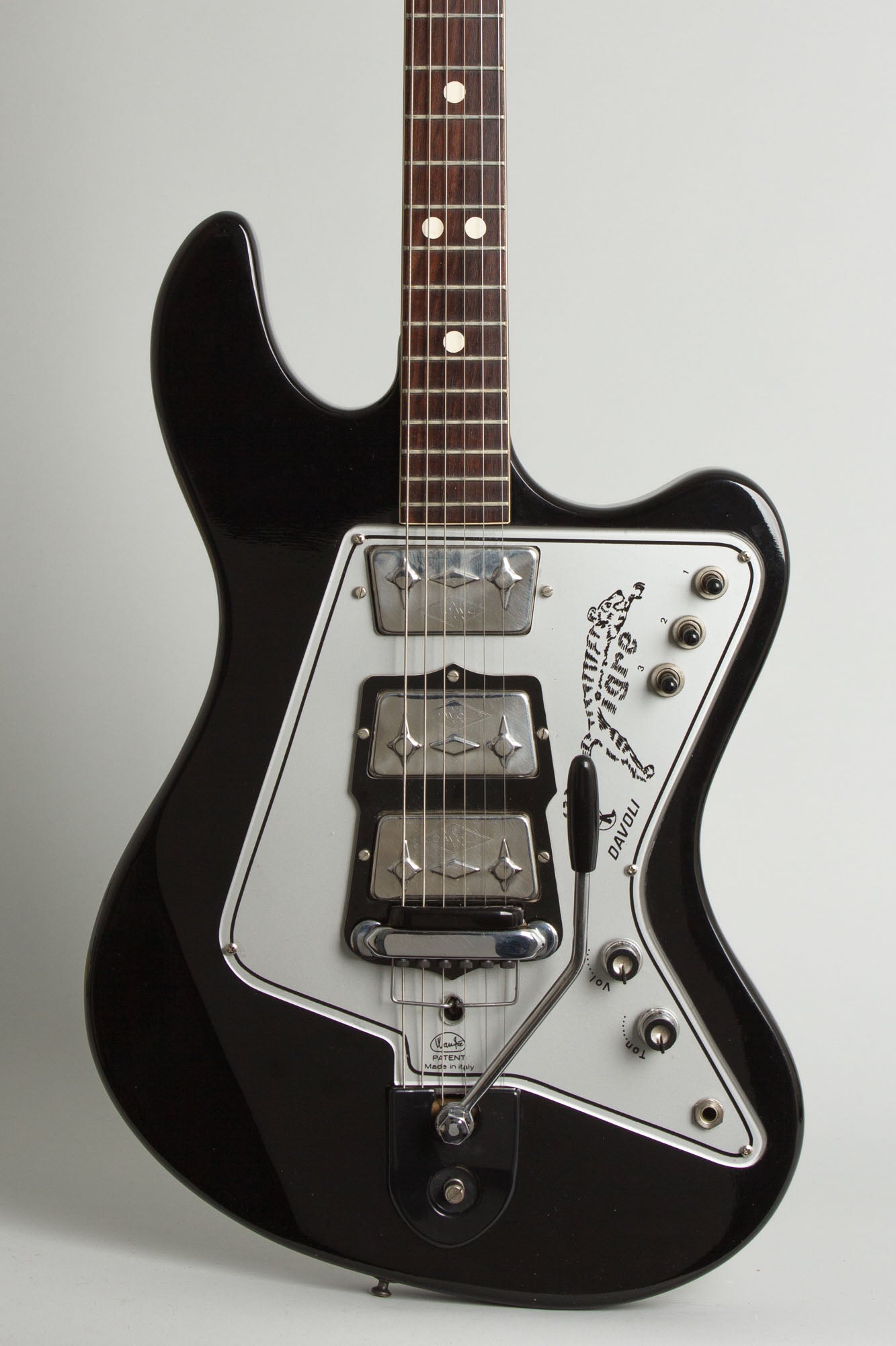 Wandre Tigre Semi-Hollow Body Electric Guitar (1965)