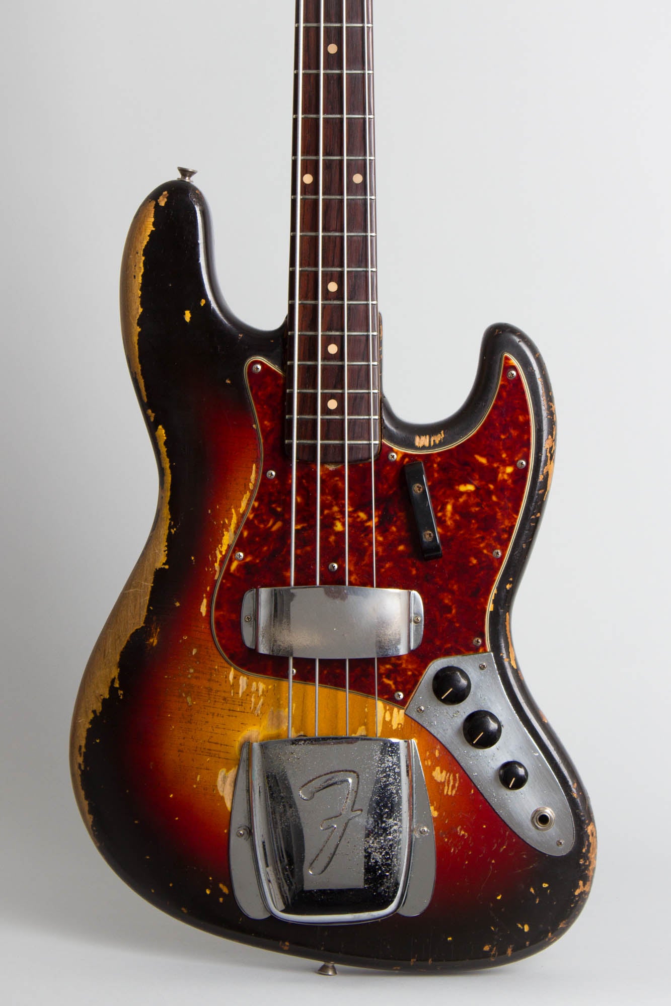 Fender Jazz Bass 1963 with 1960 neck Formerly Owned by Jeff Tweedy of Wilco Solid Body Electric Bass Guitar (1963/1960)