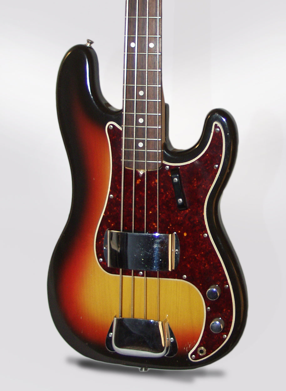 Fender Precision Bass Solid Body Electric Bass Guitar (1966)