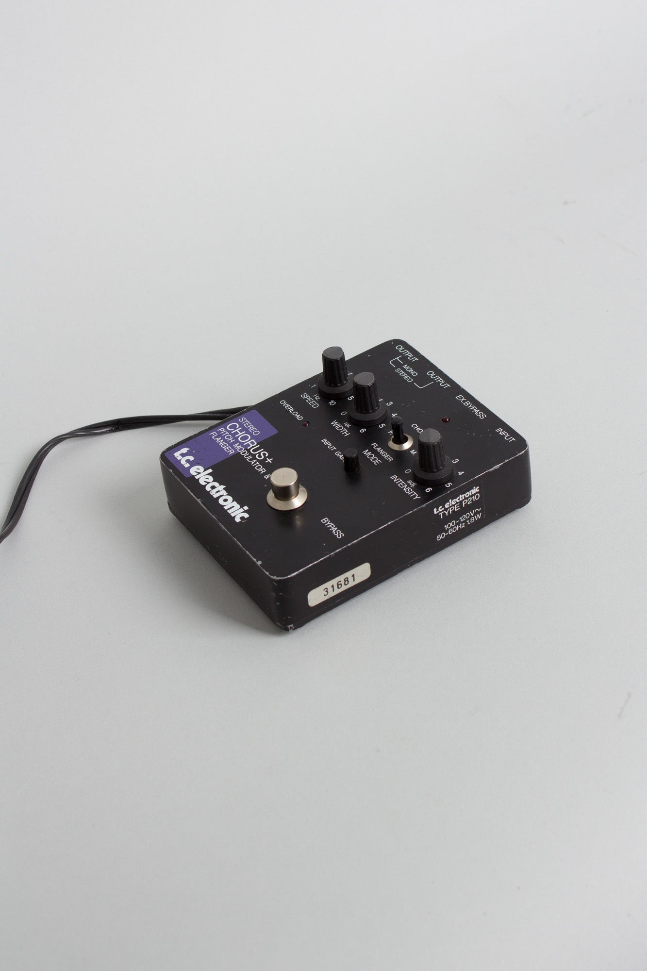 T.C. Electronic Stereo Chorus + Pitch Modulator & Flanger Chorus Effect (1990)