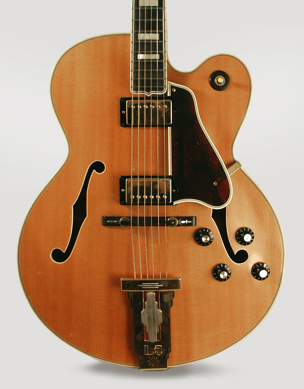 Gibson L-5CESN Arch Top Hollow Body Electric Guitar (1977)