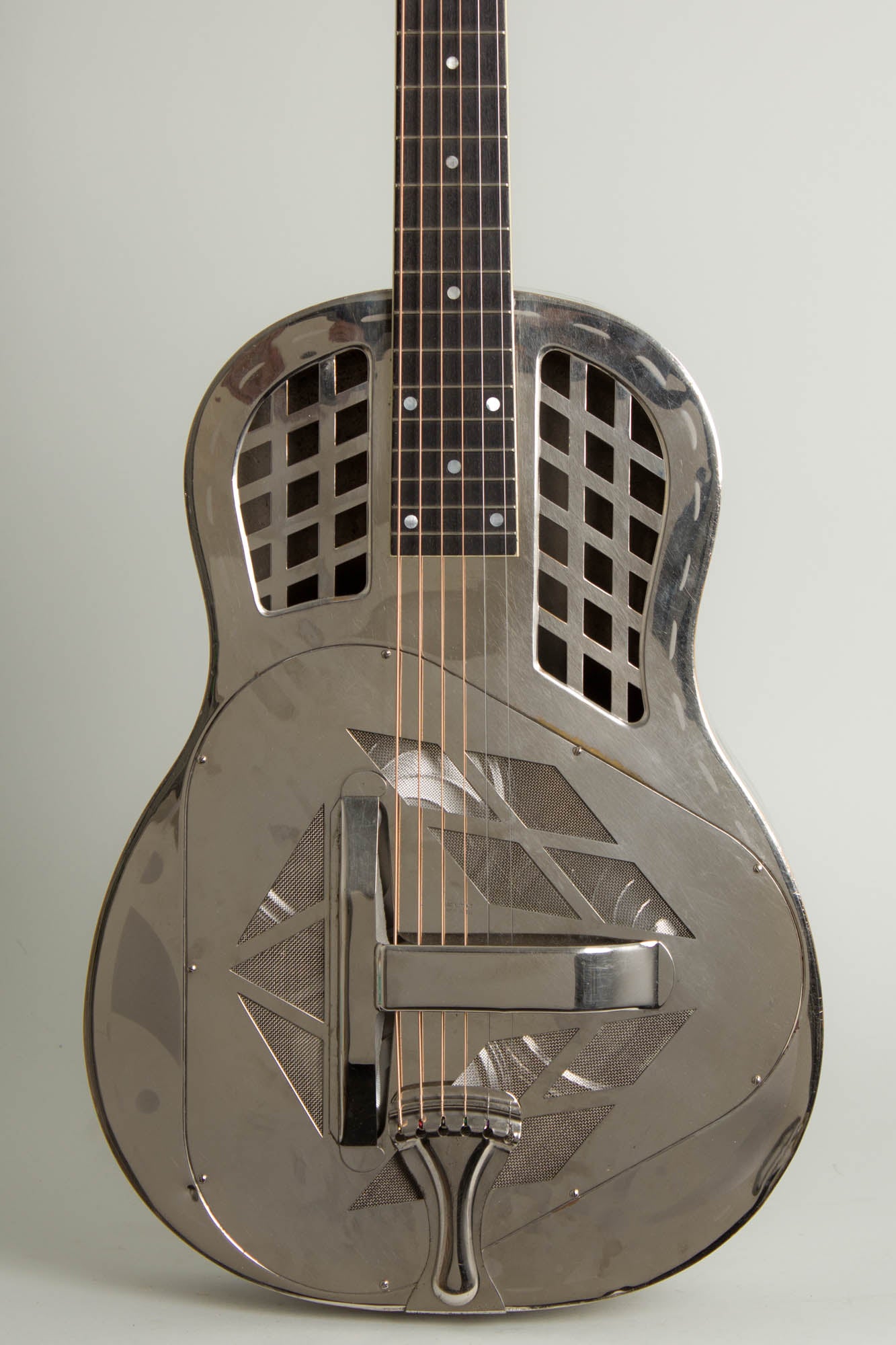 National Tricone Exploding Palm Tree Resophonic Guitar (1937)