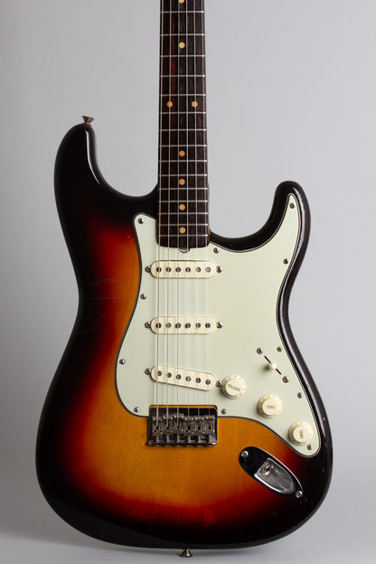 Fender Stratocaster Non-Tremolo Solid Body Electric Guitar (1962)