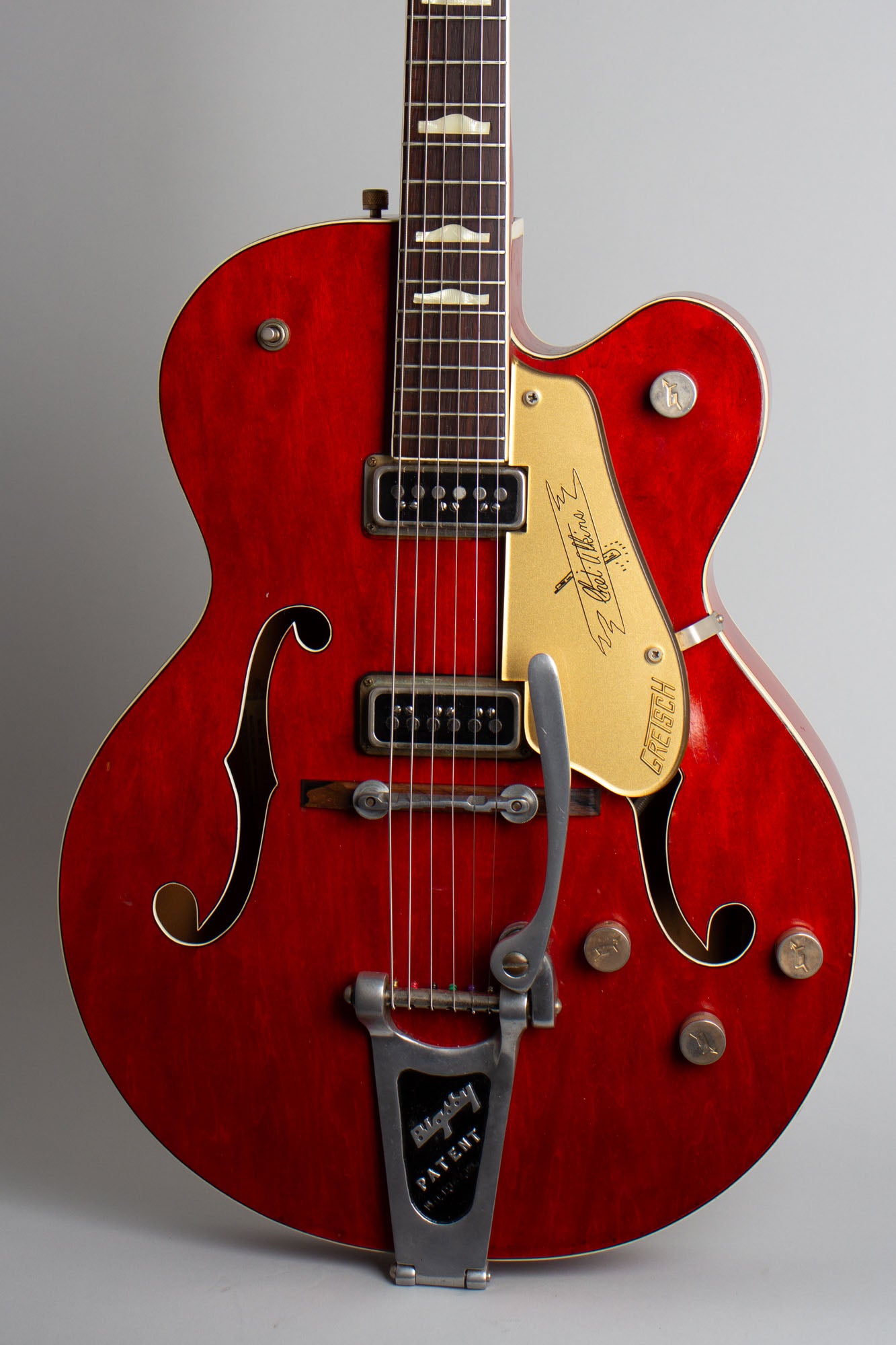 Gretsch Model 6120 Chet Atkins Hollow Body Arch Top Hollow Body Electric Guitar (1957)