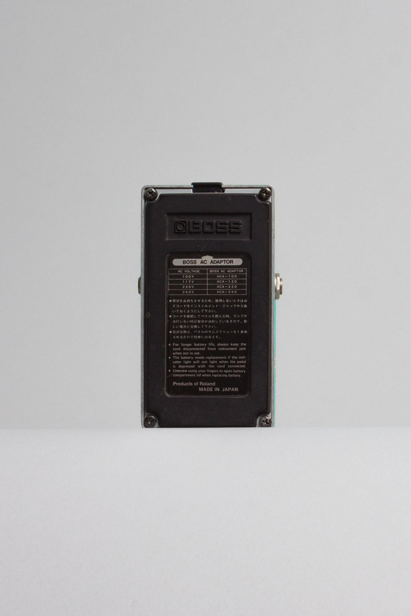Boss LM-2 Limiter Owned and Used by Tom Verlaine Compression and Sustain Effect (1987)