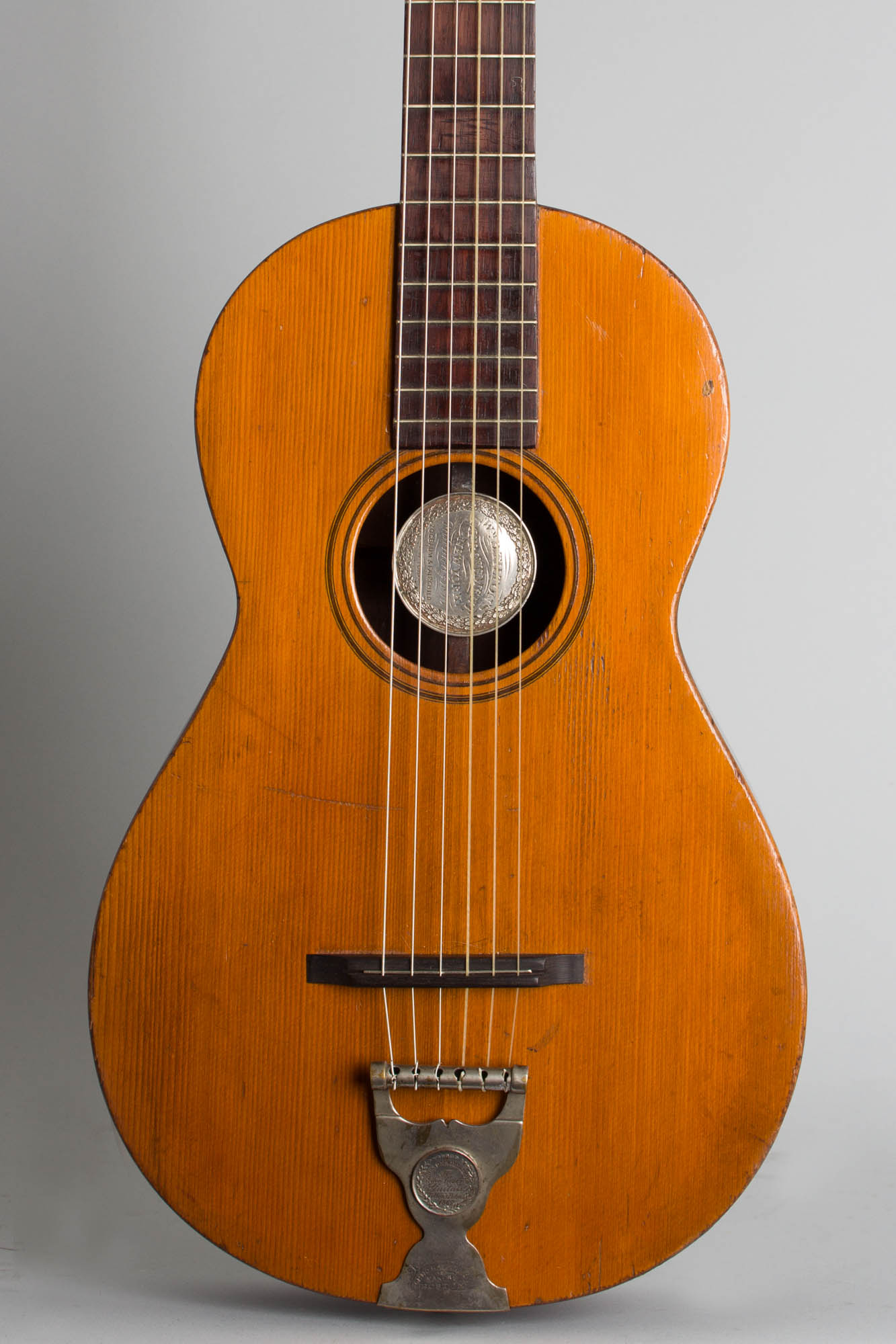 John C. Haynes Wm. B. Tilton Style # 0 Flat Top Acoustic Guitar (1875)