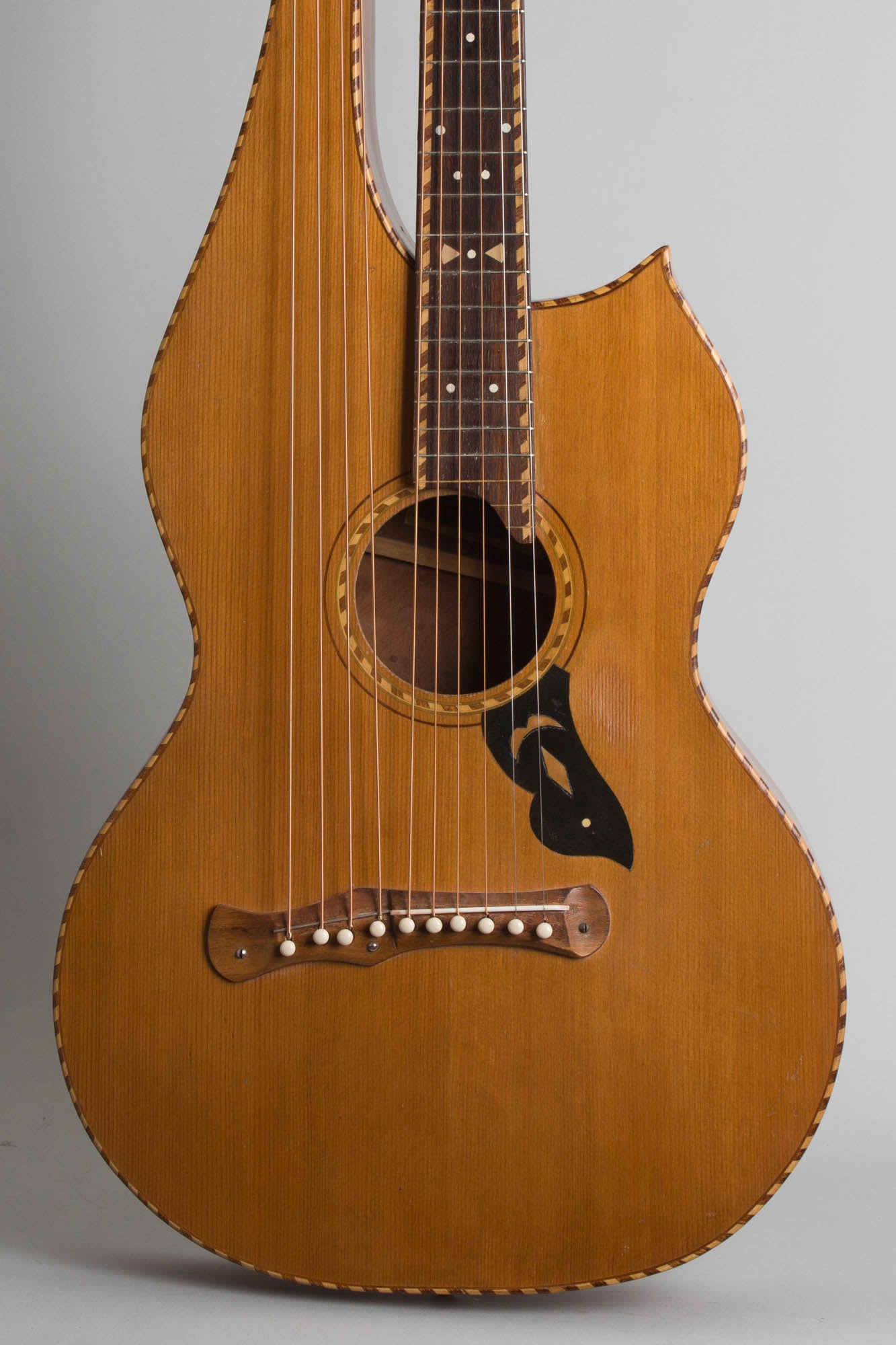Knutsen 10 String Harp Guitar (1915)