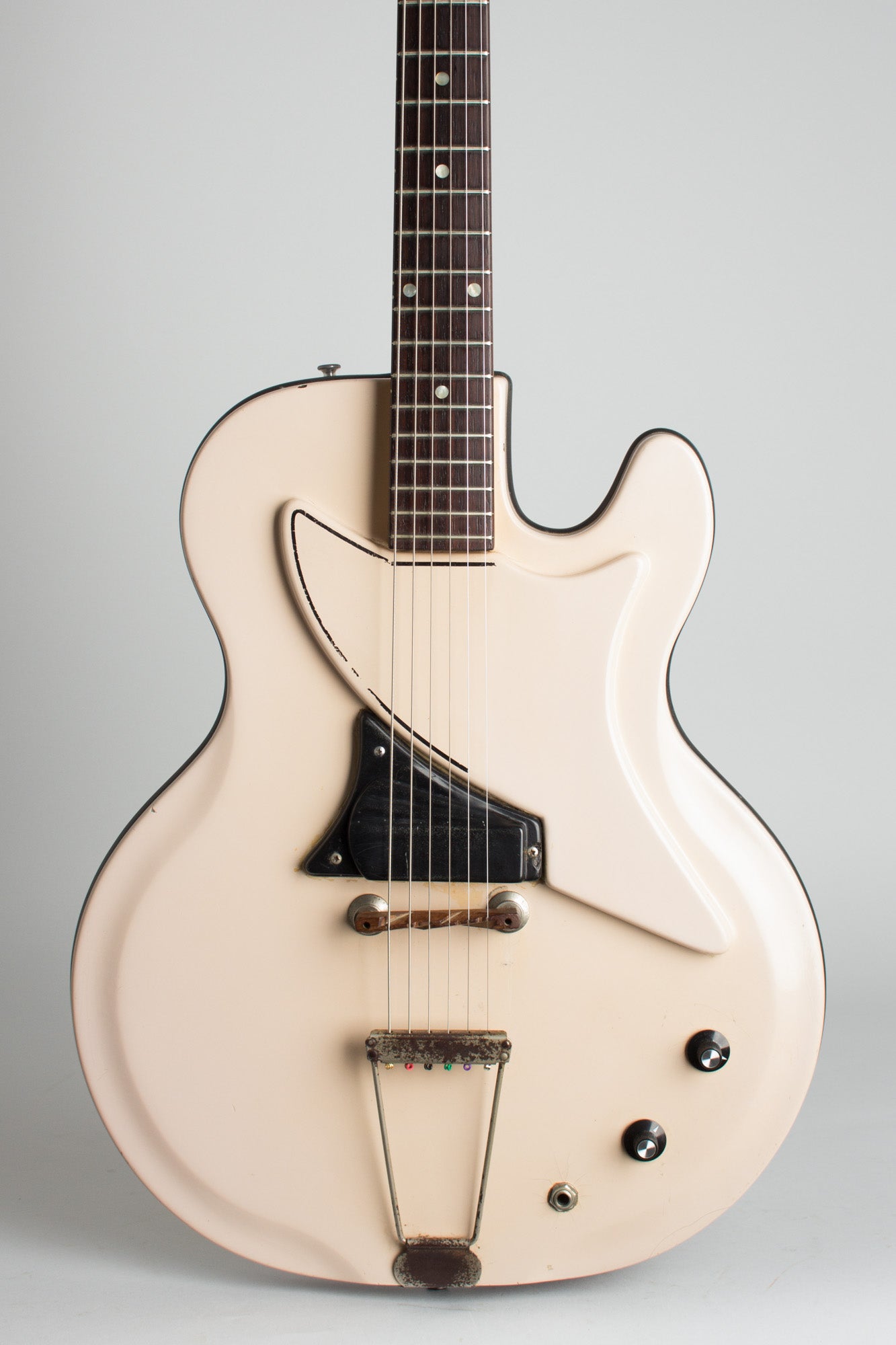 National Studio 66 owned and used by Elliott Sharp Semi-Hollow Body Electric Guitar (1961)