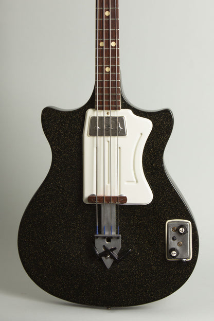 Wandre Roby Basso 63 Semi-Hollow Body Electric Bass Guitar (1963)