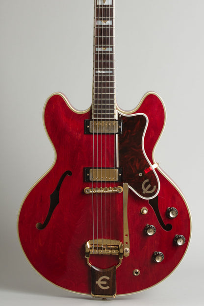Epiphone Sheraton E212TV Arch Top Semi-Hollow Body Electric Guitar (1964)