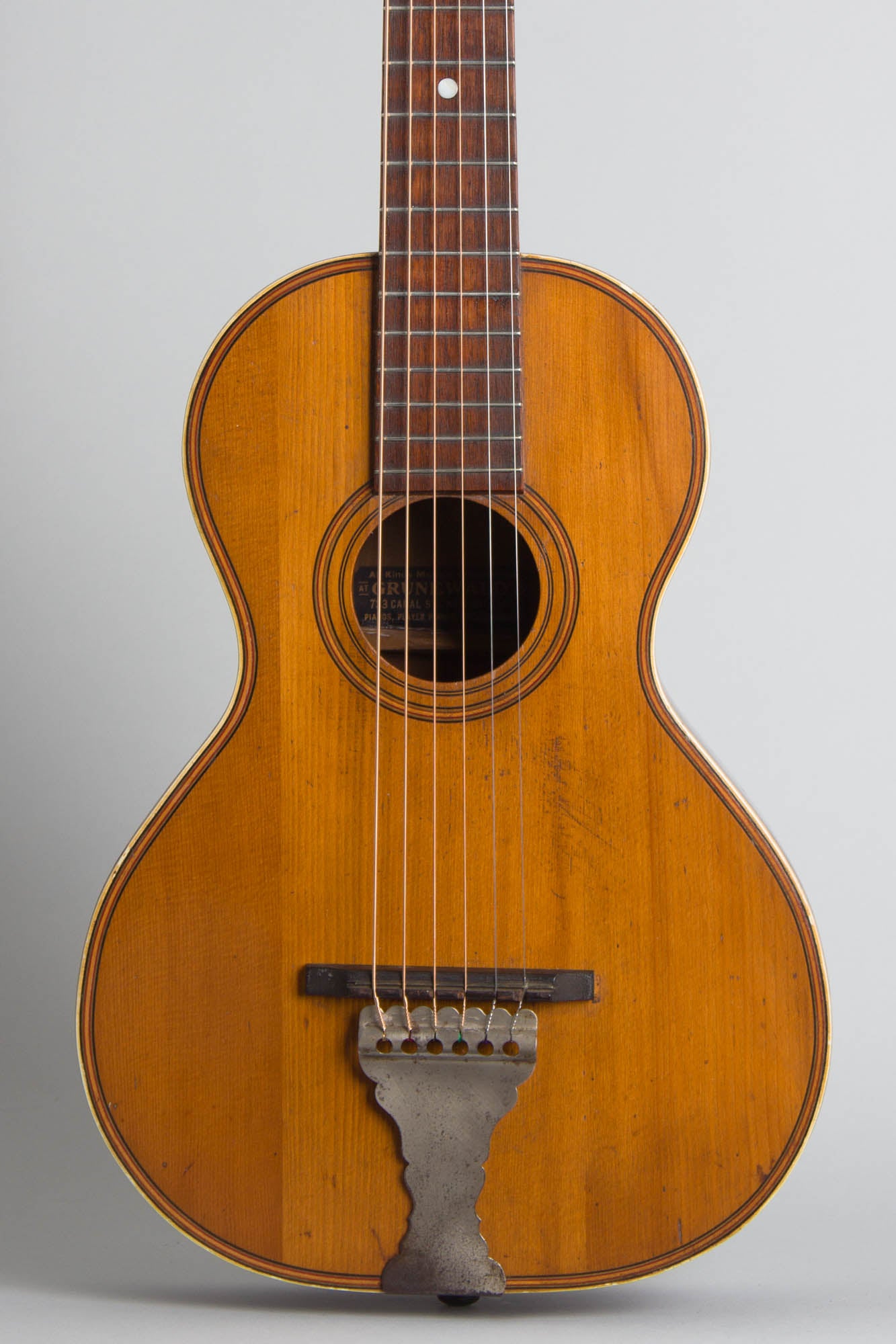 Grunewald 3/4 Size Flat Top Acoustic Guitar (1905)