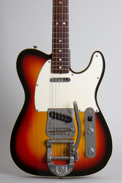 Fender Telecaster Custom with Bigsby Solid Body Electric Guitar (1968)