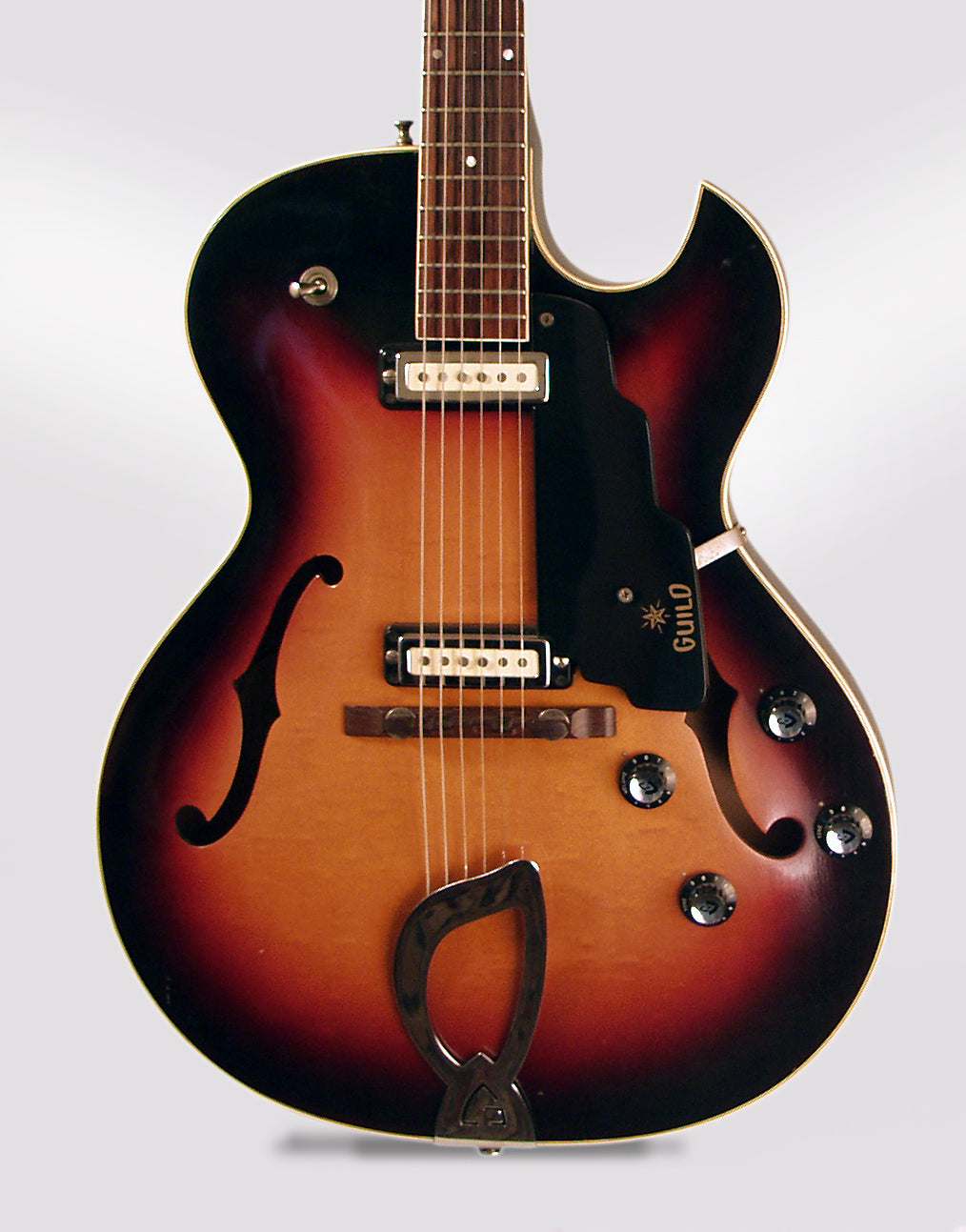 Guild T-100D Thinline Hollow Body Electric Guitar (1966)