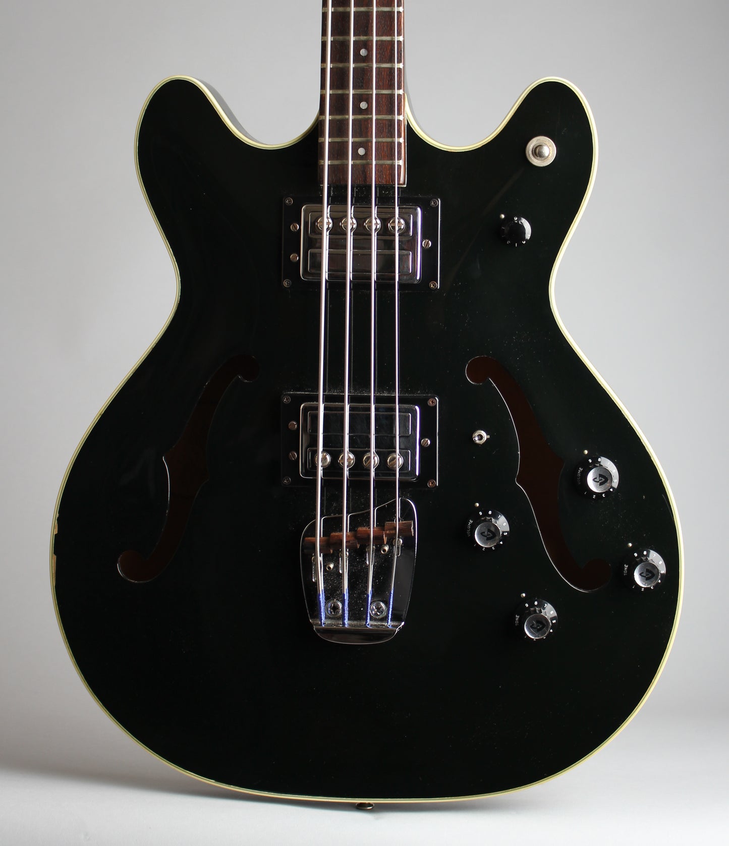 Guild Starfire Bass II Semi-Hollow Body Electric Bass Guitar (1974)