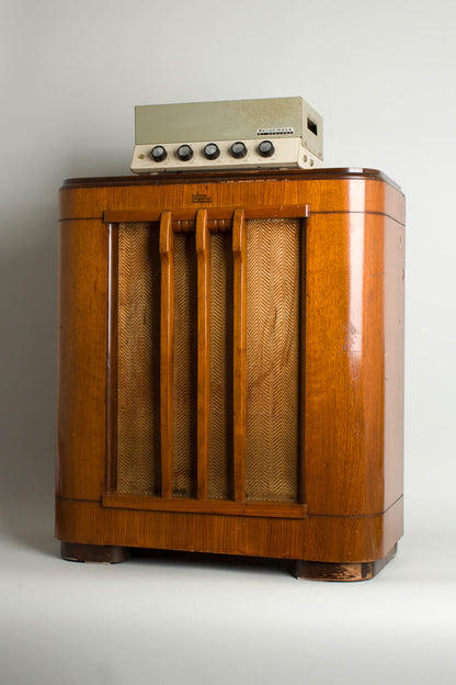 Newcomb Pathfinder Model E-20 w/ Jensen Imperial Reproducer CA-12 Speaker Owned and Used by Tom Verlaine Head and Cabinet Amplifier (1940s/1965)