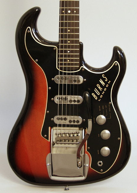 Burns Jazz Split Sound Solid Body Electric Guitar (1965)
