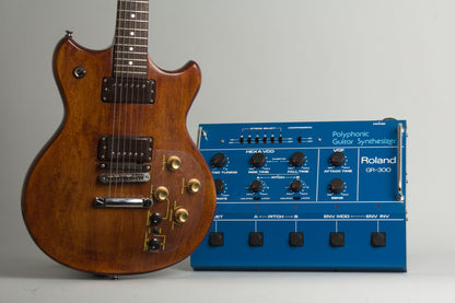 Roland GR-300 Polyphonic Guitar Synthesizer with G-303 Solid Body Electric Guitar (1984)