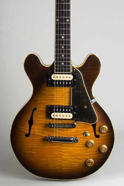 Steve Carr Mini-335 Owned and used by Elliott Sharp Semi-Hollow Body Electric Guitar (1981)