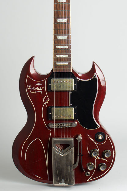 Gibson SG/Les Paul Standard Custom Billy Gibbons Lil' Red Replica Solid Body Electric Guitar (2005)