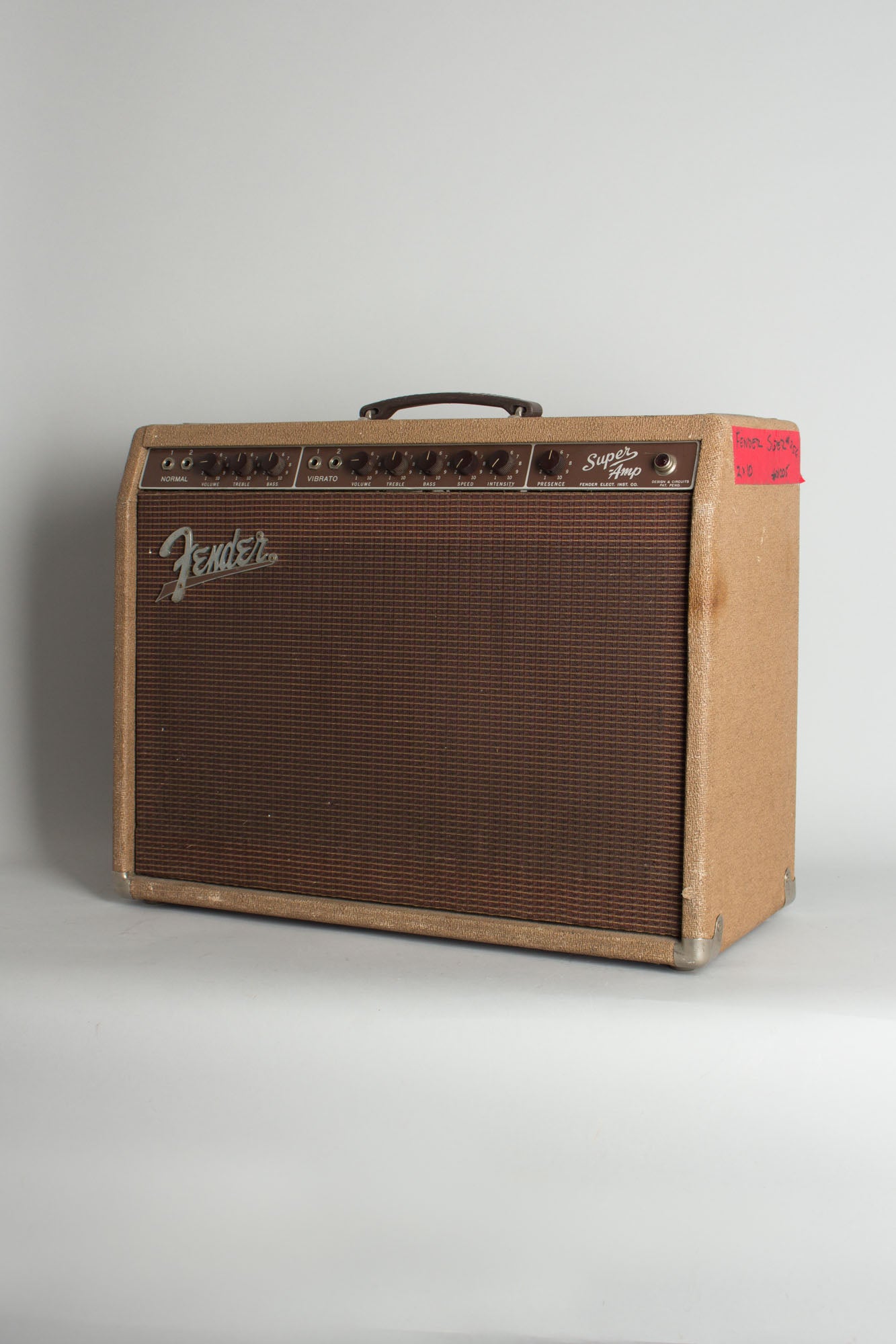 Fender Super Amp Previously Owned by Steely Dan's Walter Becker Tube Amplifier (1960)