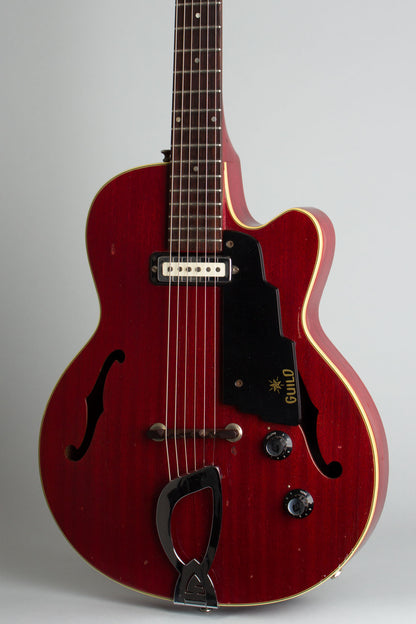 Guild M-65 3/4 Ch. Thinline Hollow Body Electric Guitar (1966)