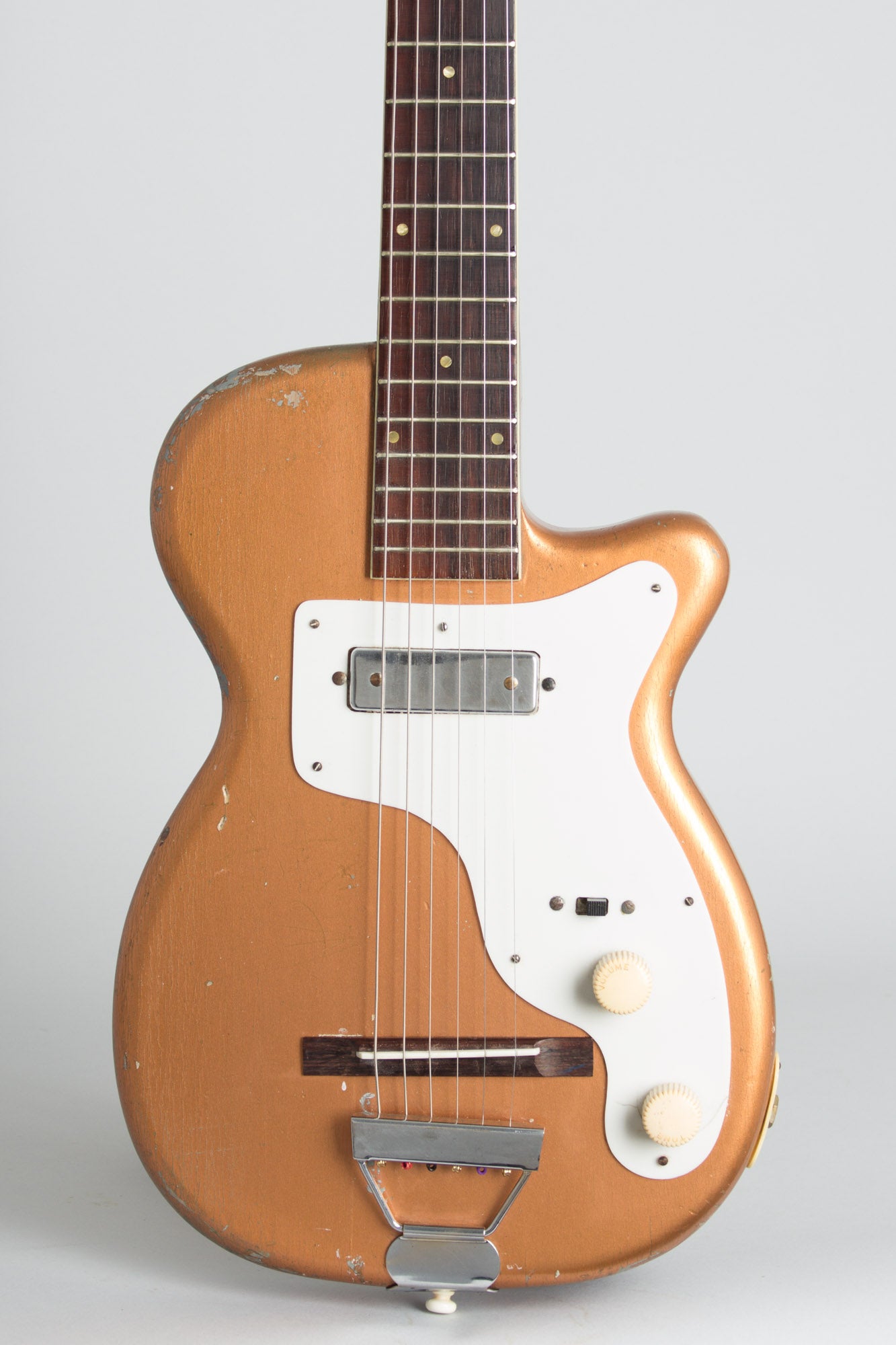 Harmony H-44 Stratotone Solid Body Electric Guitar (1953)