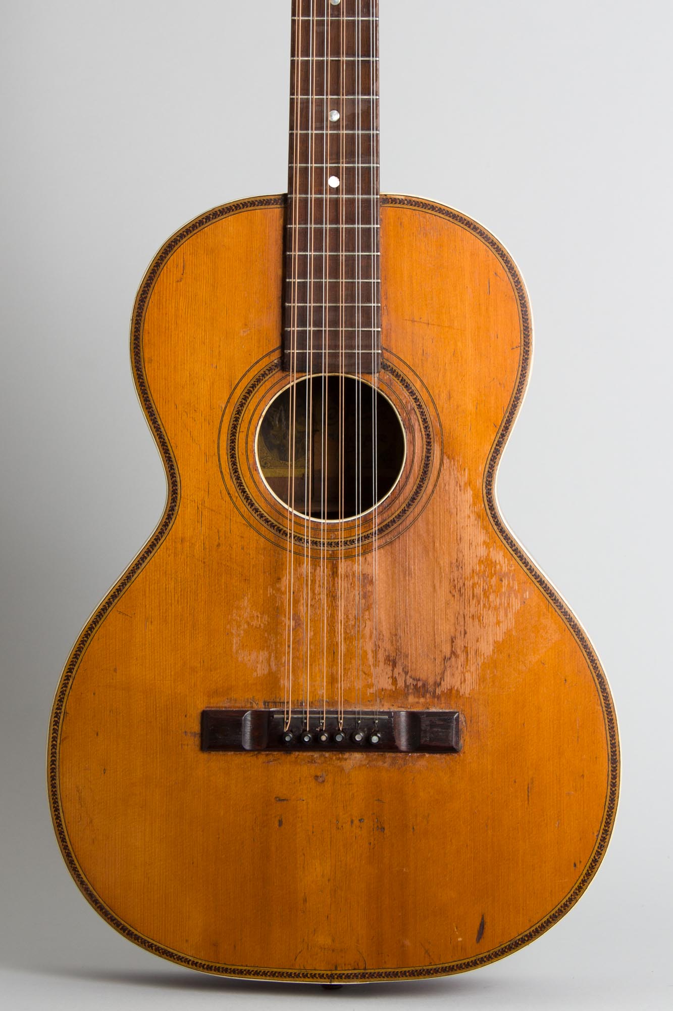 Oscar Schmidt Stella Grand Concert 12 String Flat Top Acoustic Guitar (1928)