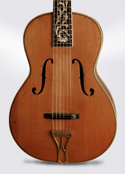 Weymann Flat-Top F-Hole Deluxe Acoustic Guitar (1928)