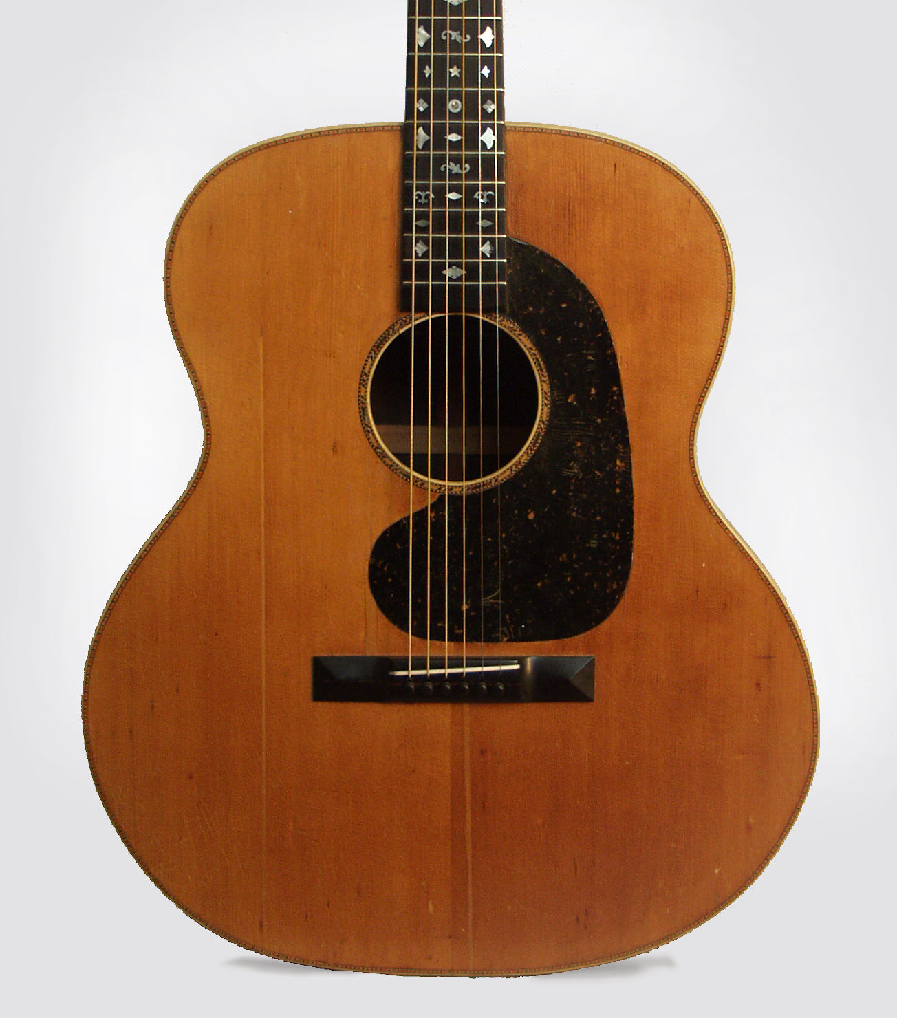 Weymann Keystone State Super Jumbo Flat Top Acoustic Guitar (1910)