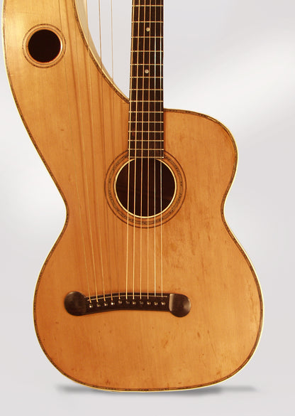 Larson Brothers Dyer Symphony Style 5 Harp Guitar (1910)