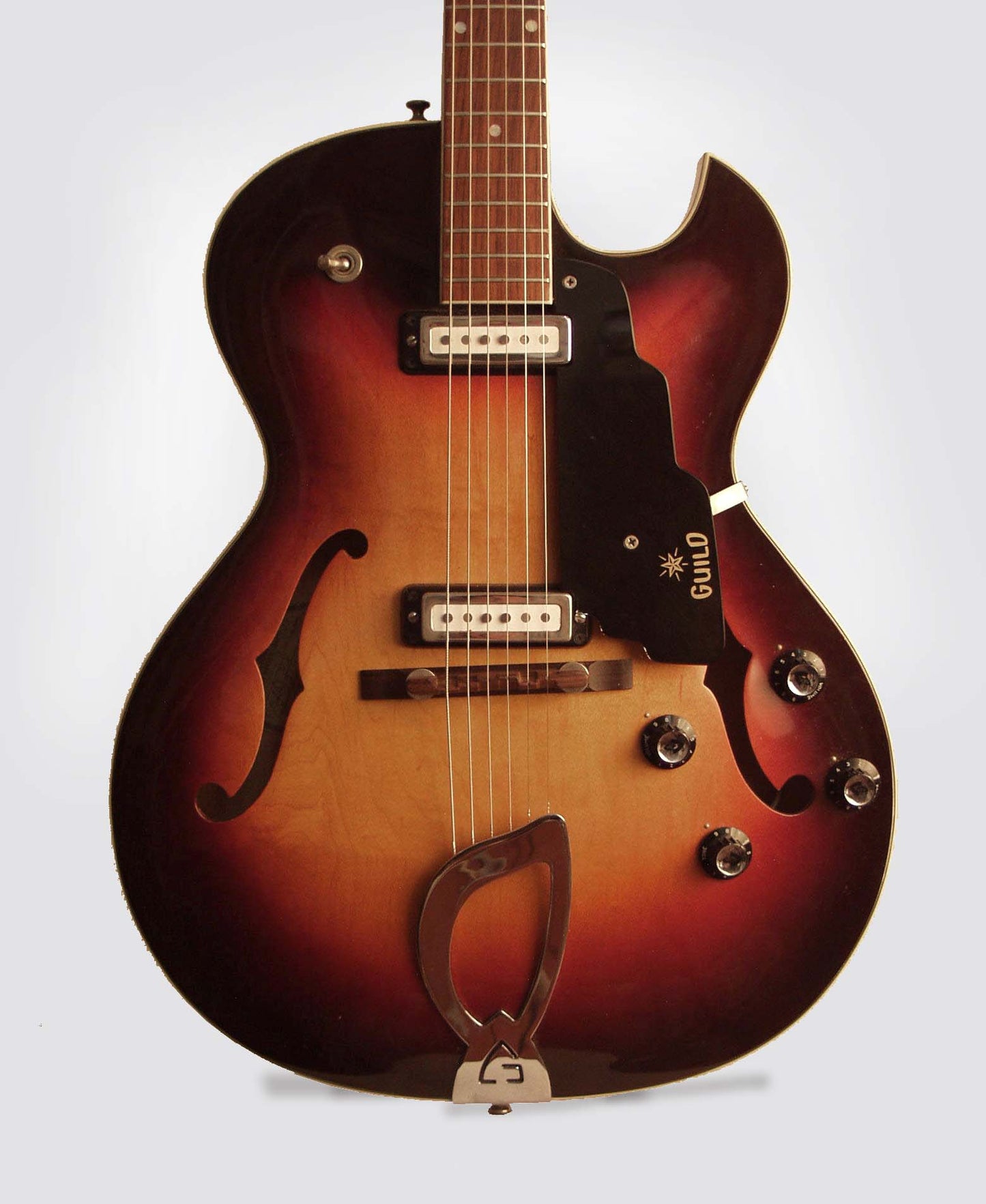 Guild T-100D Thinline Hollow Body Electric Guitar (1966)