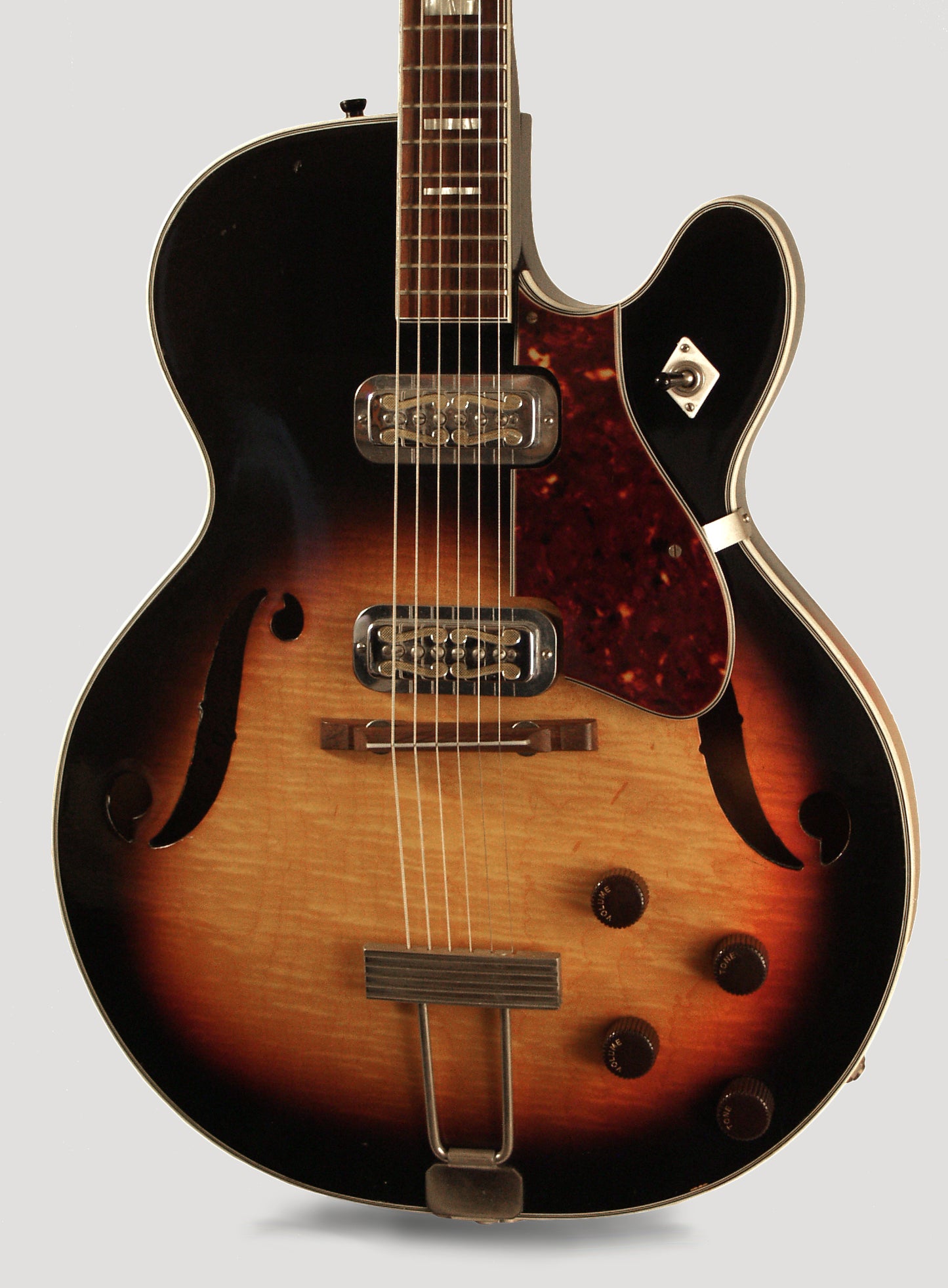 Harmony Meteor H-70 Arch Top Hollow Body Electric Guitar (1966)
