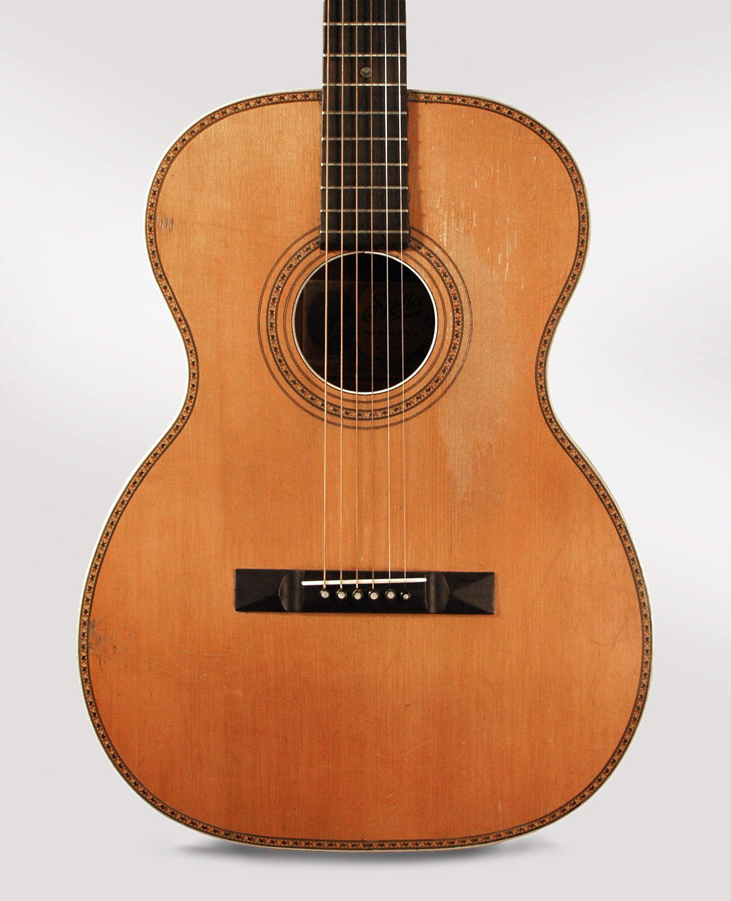 Stella Jumbo Flat Top Acoustic Guitar (1930)