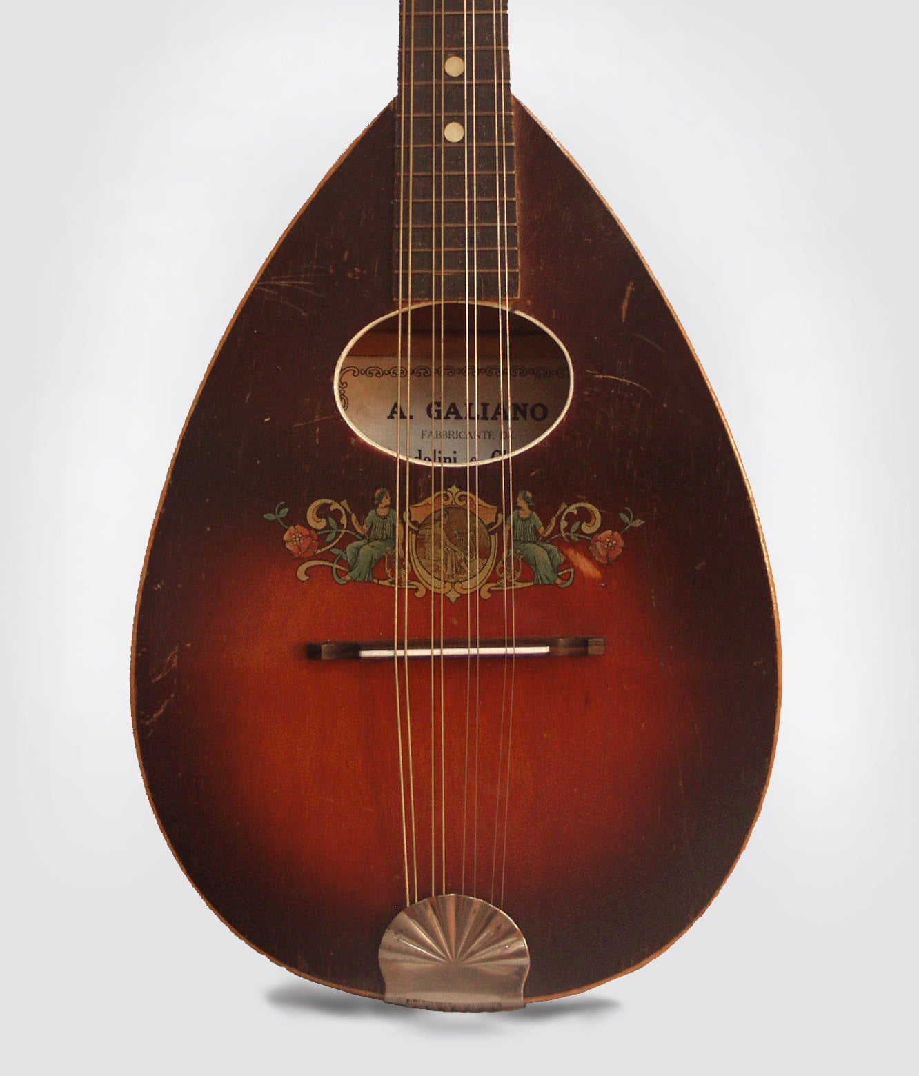 Oscar Schmidt A. Galiano Flat Back, Bent Top Mandolin (1930)
